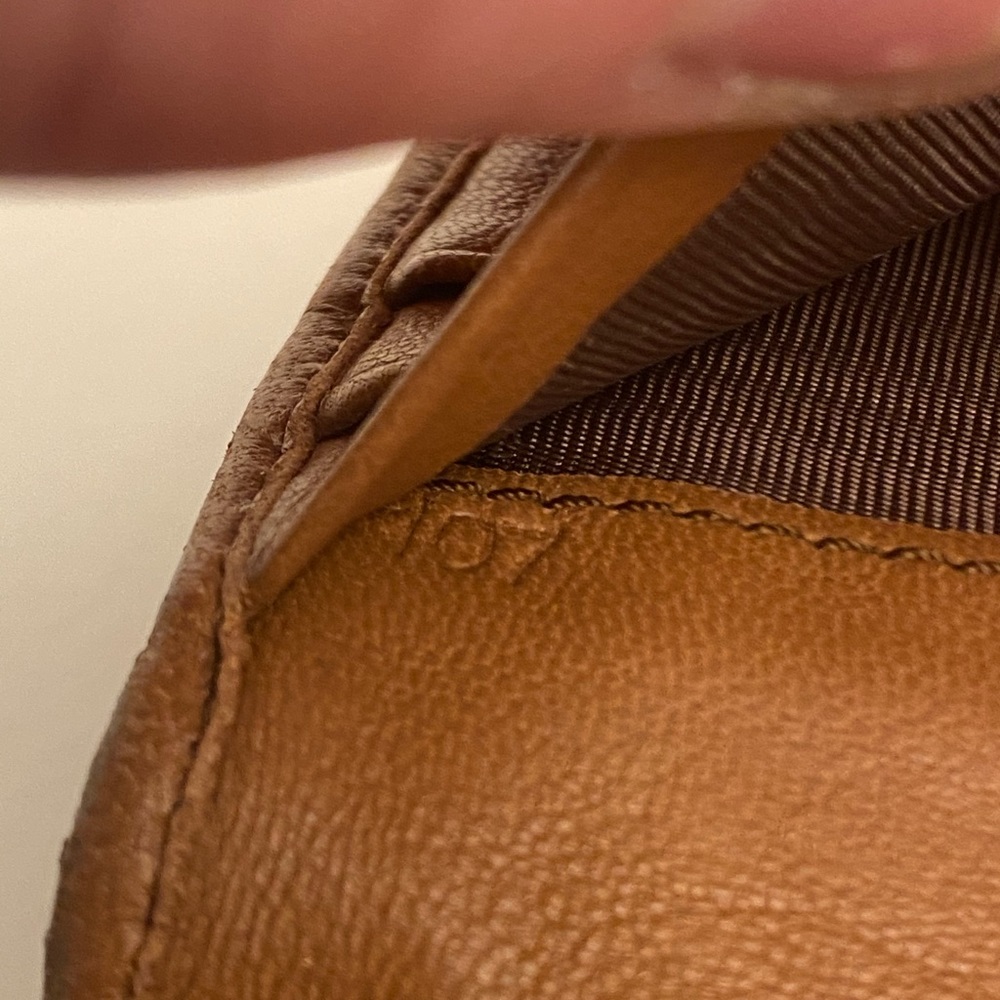 SOLD Brown Leather Prada Wallet - Picture 6 of 14